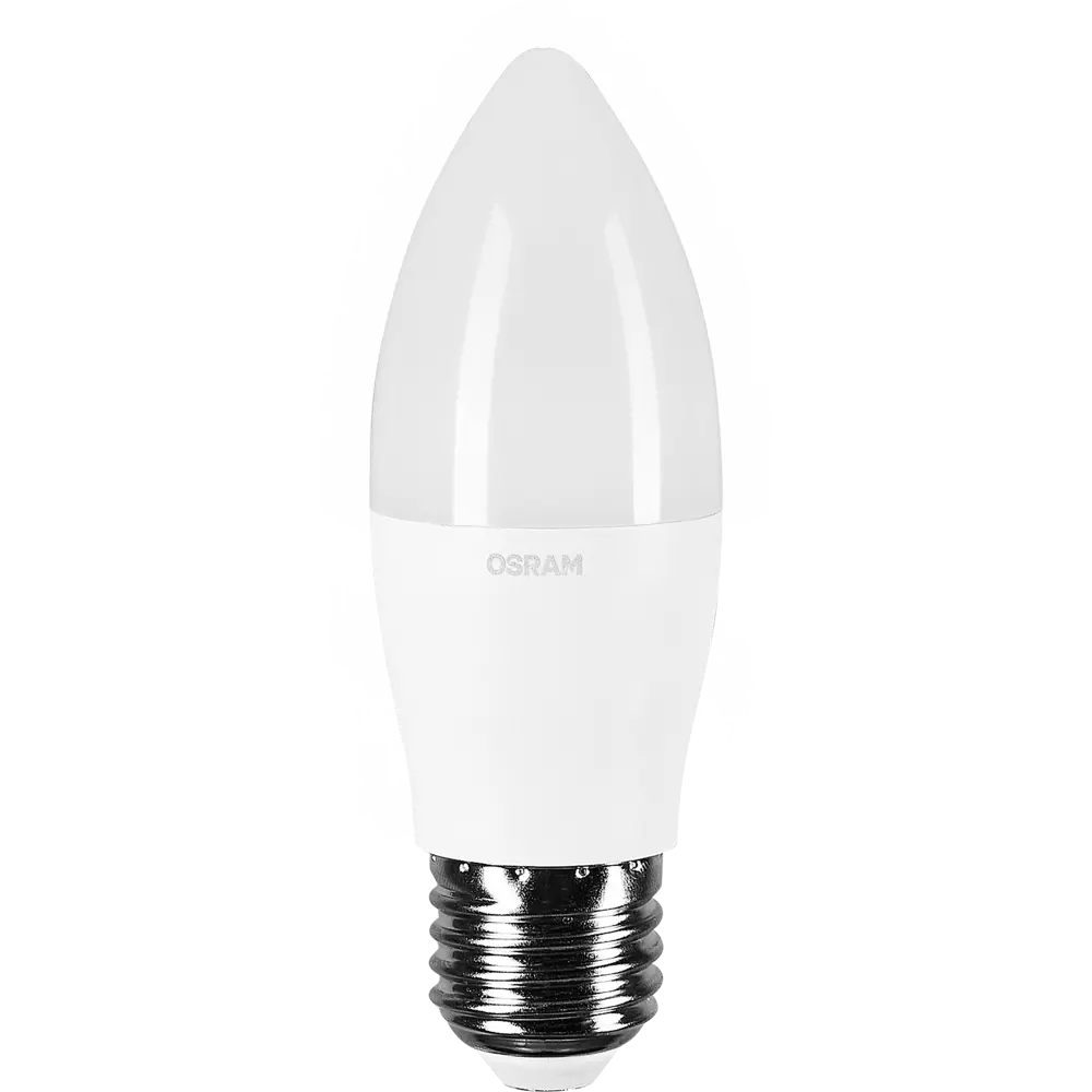 Лампа светодиодная Osram E27 220 В 8 Вт свеча 806 лм белый свет STLM-2023276 - Вид №1
