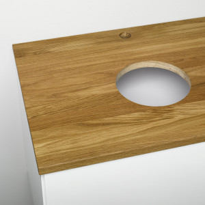 20071280 Рабочая Стойка 610X462X20 Massive Ek Westerbergs Дубовый