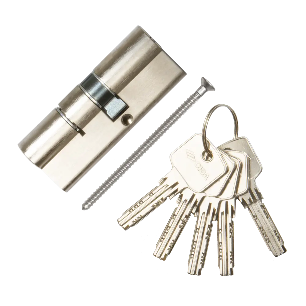 Цилиндр Cisa Astral ОА310-19.12, 35x45 мм, ключ/ключ, цвет никель STLM-2127684 - Вид №1