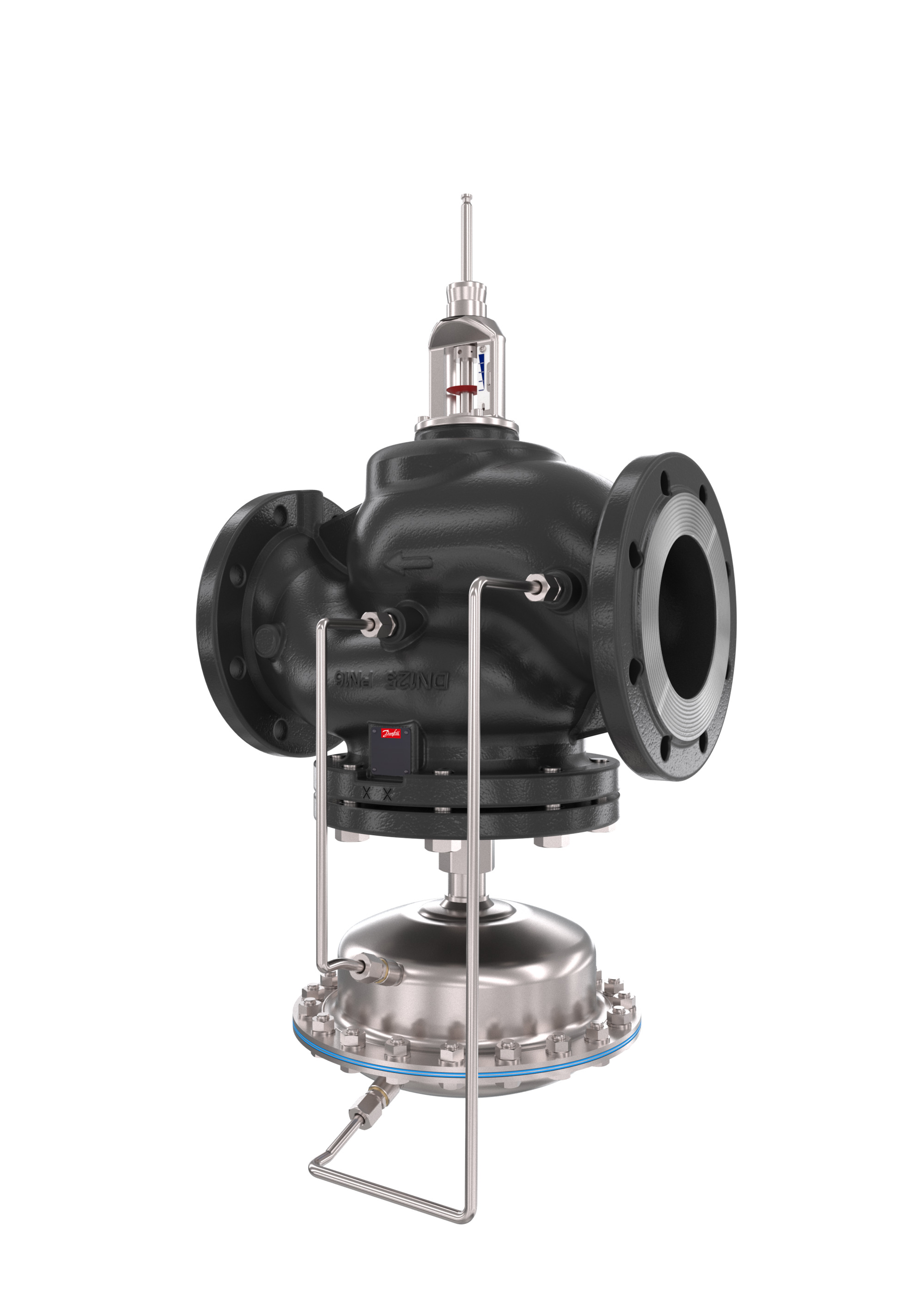 Danfoss Клапан регулирующий комбинированный AFQM2 фланцевый AFQM 2 PN16 150/380 /0,5 фл. 003G5509  - Вид №22