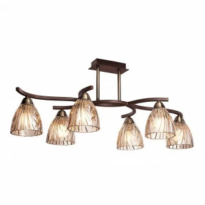 Потолочная люстра Silver Light Comfort 101.59.6 SILVER LIGHT COMFORT 183353 Коричневый