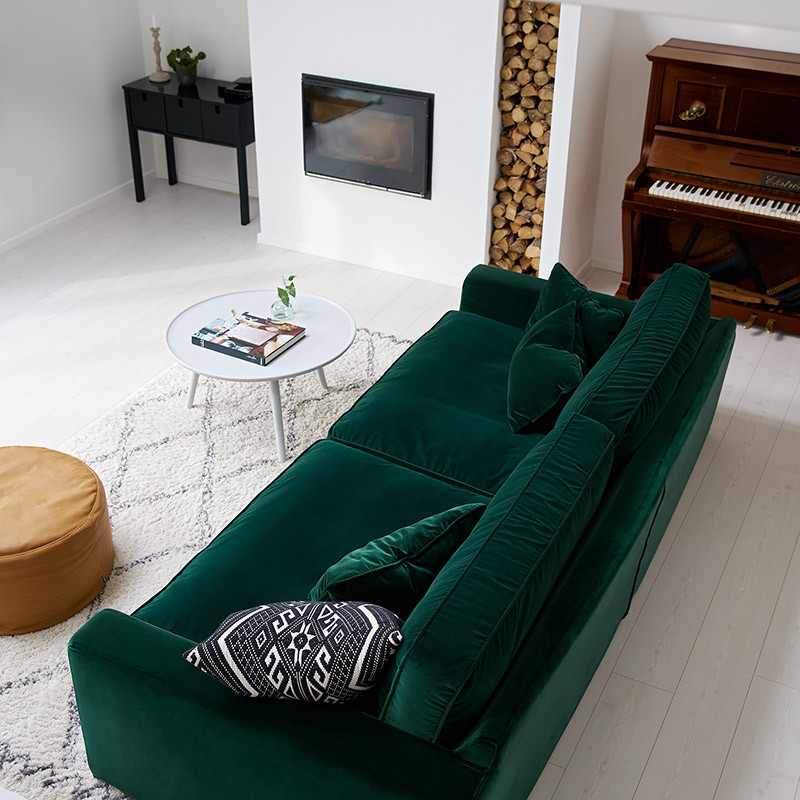 Диван New York прямой зеленый SITS ДИЗАЙНЕРСКИЕ, NEW YORK 192222 Зеленый  - Вид №9