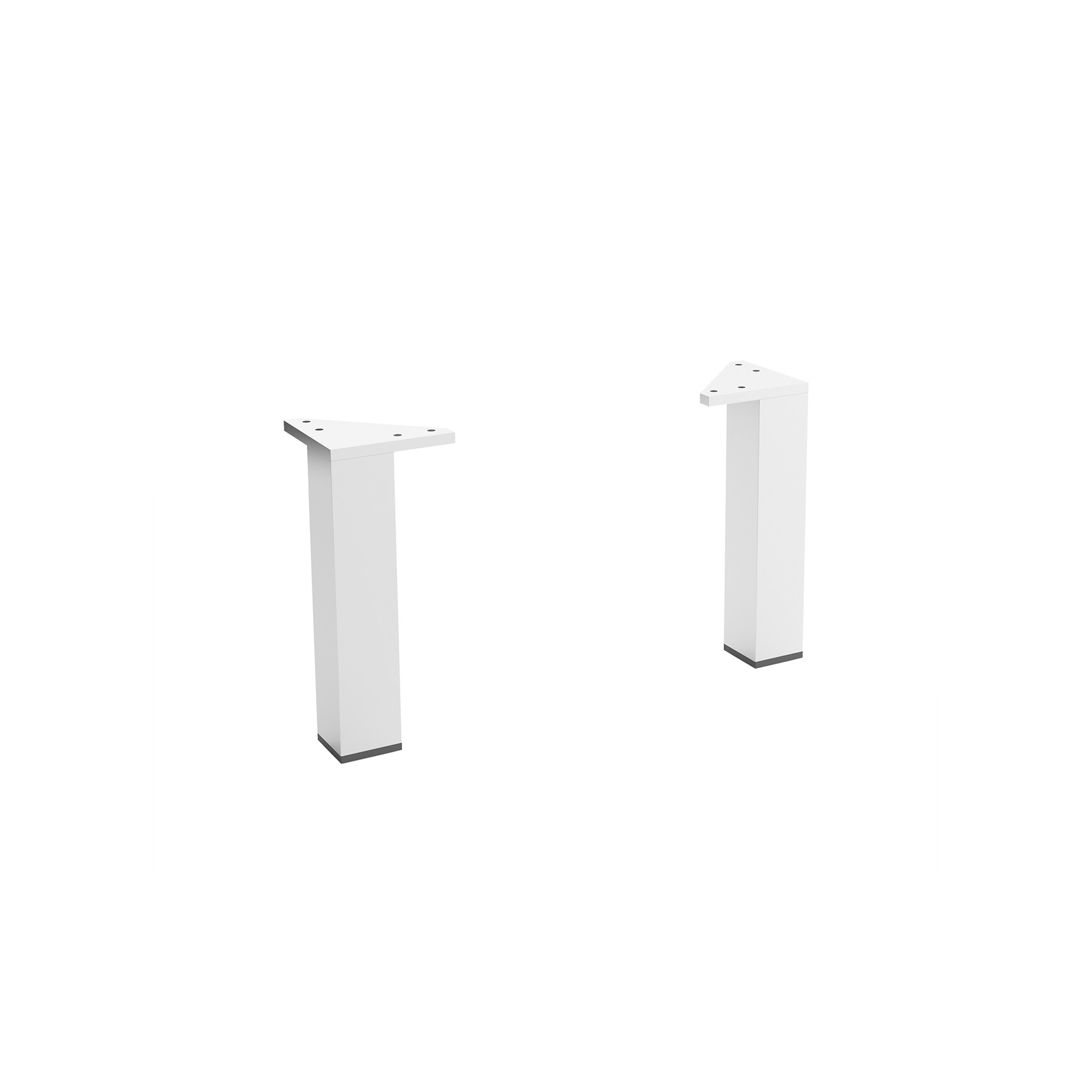 22606 SALGAR Комплект из 2 ножек ХРОМ Высота 300 мм 