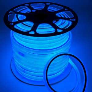 90655732 Светодиодная лента 7753064 SMD 2835 120диод/9.60Вт/м 220 В IP67 50 м синий свет STLM-0324906 GENERAL