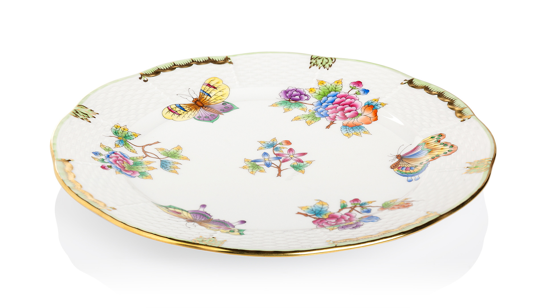 71413 Herend Тарелка закусочная 23см "Виктория" Фарфор  - Вид №1