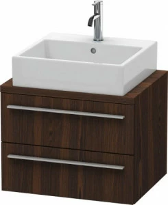 XL540506969 Тумбочка для компактной консоли X-Large #XL5405 600 x 478 мм Орех брашированный (натуральный шпон)