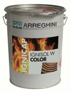 CAP ARREGHINI Водоотталкивающая белая вспучивающаяся краска Ignisol