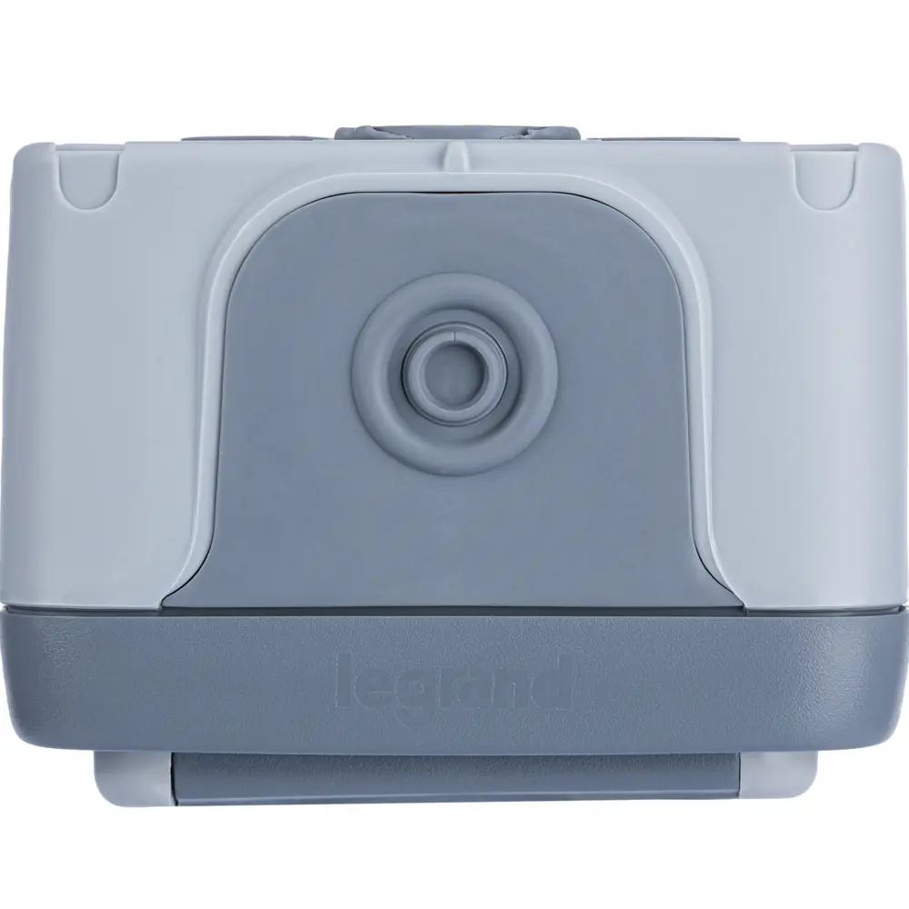 Розетка накладная Legrand Plexo с заземлением с крышкой цвет серый Плексо STLM-2068372 - Вид №3