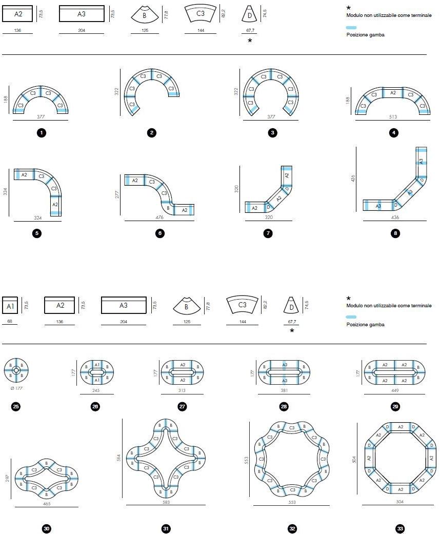 Segis Модульный секционный диван sun-id-1387965 - Вид №12