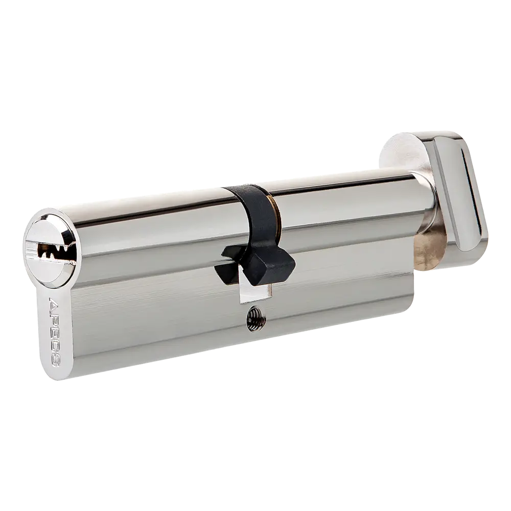 Цилиндр Apecs SM-85(40C/45)-C-NI, 40x45 мм, ключ/вертушка, цвет никель ЦИЛИНДР APECS SM-85(40C/45)-C-NI КЛ-ВЕРТ STLM-2151207