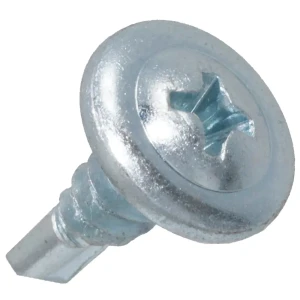 Саморезы для тонких пластин Omax оцинкованные с буром 4.2х13 мм, на вес