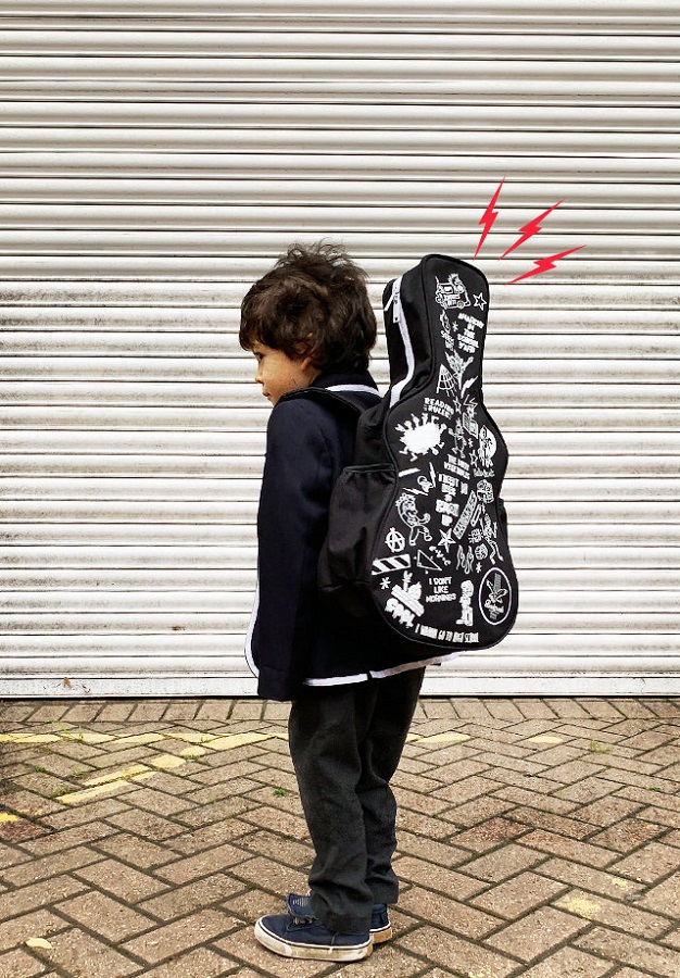 SK BAGGUITAR1 Рюкзак детский rockstar Suck UK  - Вид №1