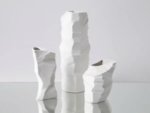 Fos Ceramiche Фарфоровая ваза Artika Artika ice - 1/2/3