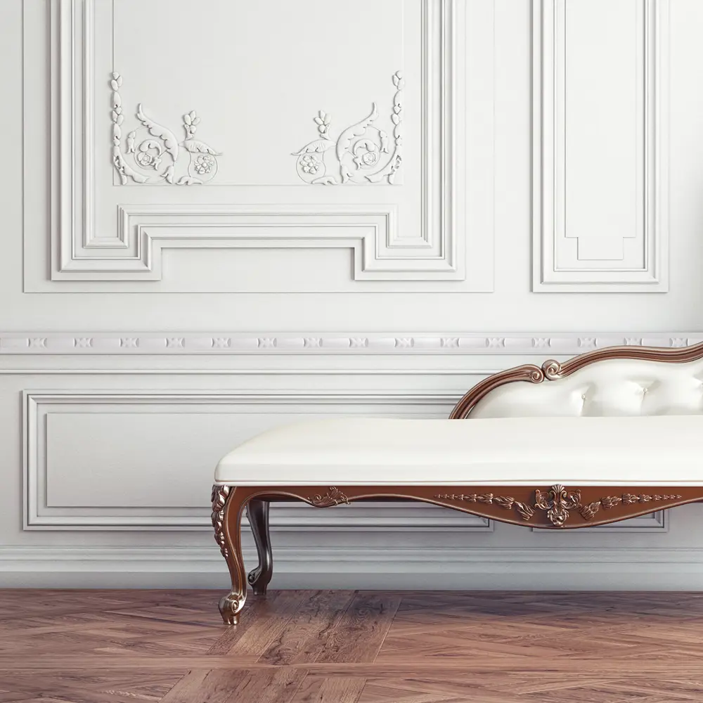 Молдинг настенный Decomaster 98010 белый 10x22x2000 мм STLM-2080110 - Вид №3