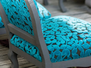 Тканевое кресло