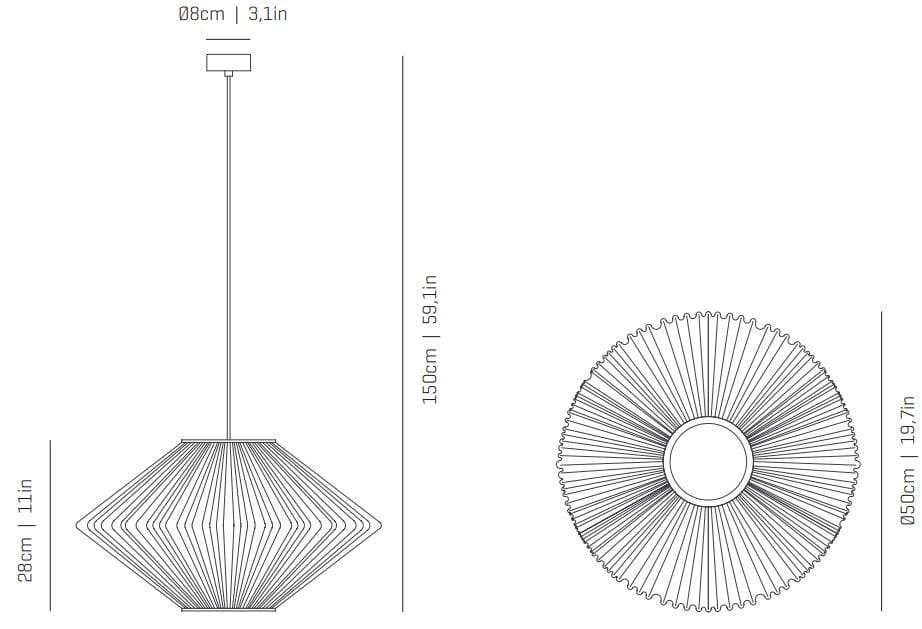 Светодиодный подвесной светильник из нержавеющей стали A-Emotional Light Ura ARCH-00055017 - Вид №3