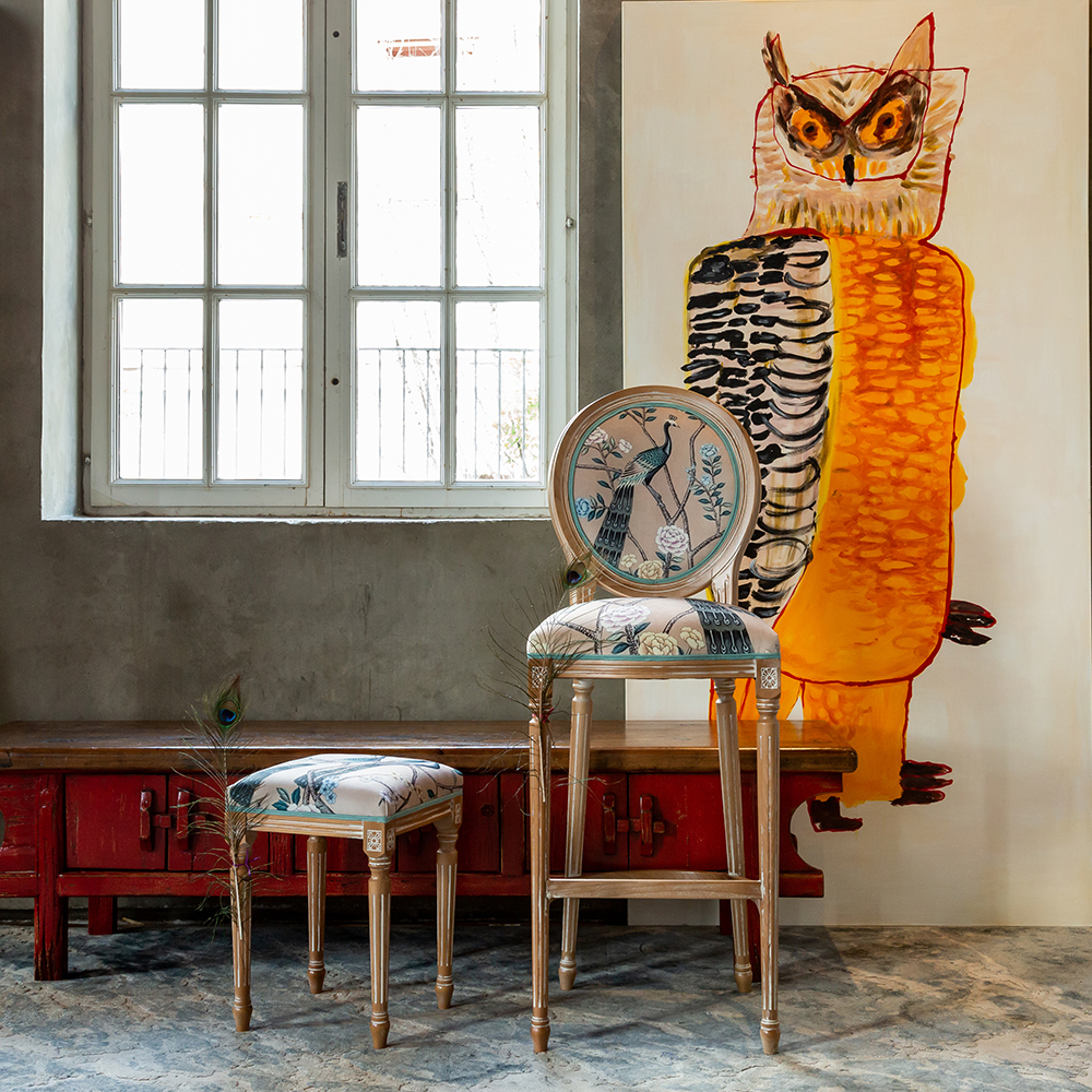 21060746 Барный стул «Императорский павлин» Object Desire  - Вид №6