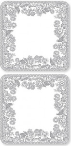 10579809 Pimpernel Набор подставок под горячее Pimpernel "Деламери, сельские мотивы" 10,5х10,5см, 6шт Пробка