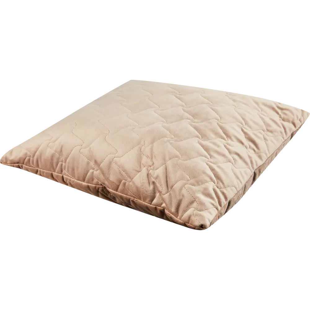 Подушка декоративная Linen Way Verona 50x50 см цвет кремовый Cream 5 88639606 STLM-2083170  - Вид №1