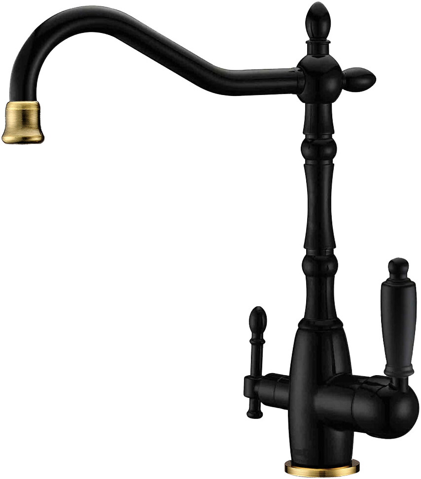 Смеситель ZorG Sanitary ZR 312 YF-33 для кухонной мойки, хром