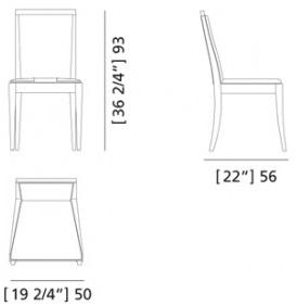 Morelato Стул из вишневого дерева Biedermeier Art. 5186 - Вид №5