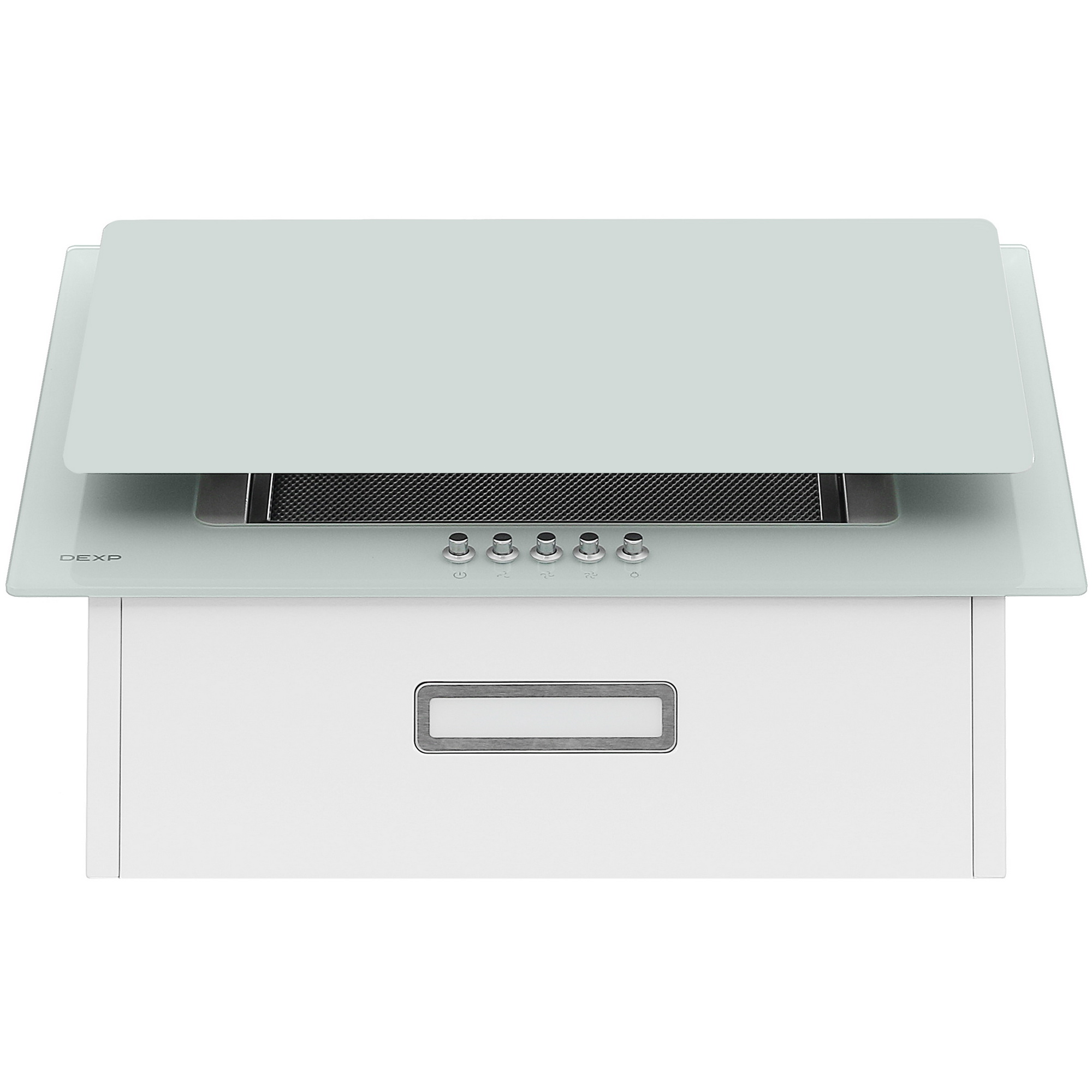 5410066 Вытяжка наклонная DEXP YC50W белый/белый STDN-0047934 - Вид №6