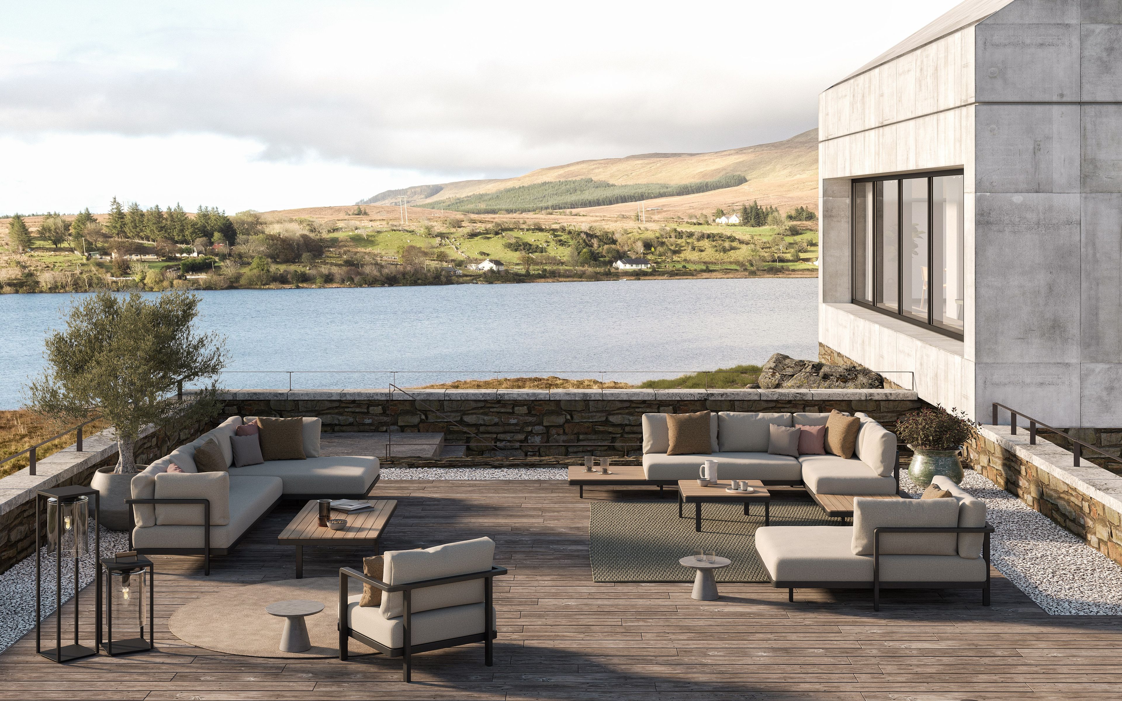 Круглый садовый столик в Ductal® Royal Botania Conix ARCH-00120439 - Вид №6