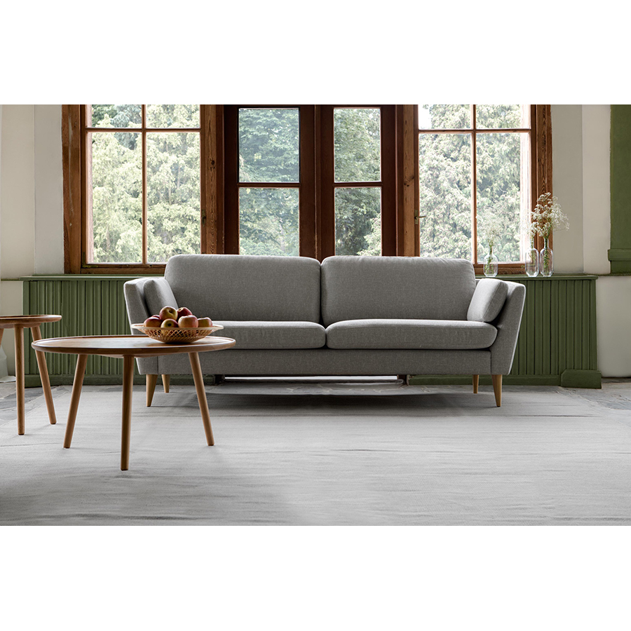 Диван Mynta, трехместный, светло-серый Sits S1456 - Вид №2