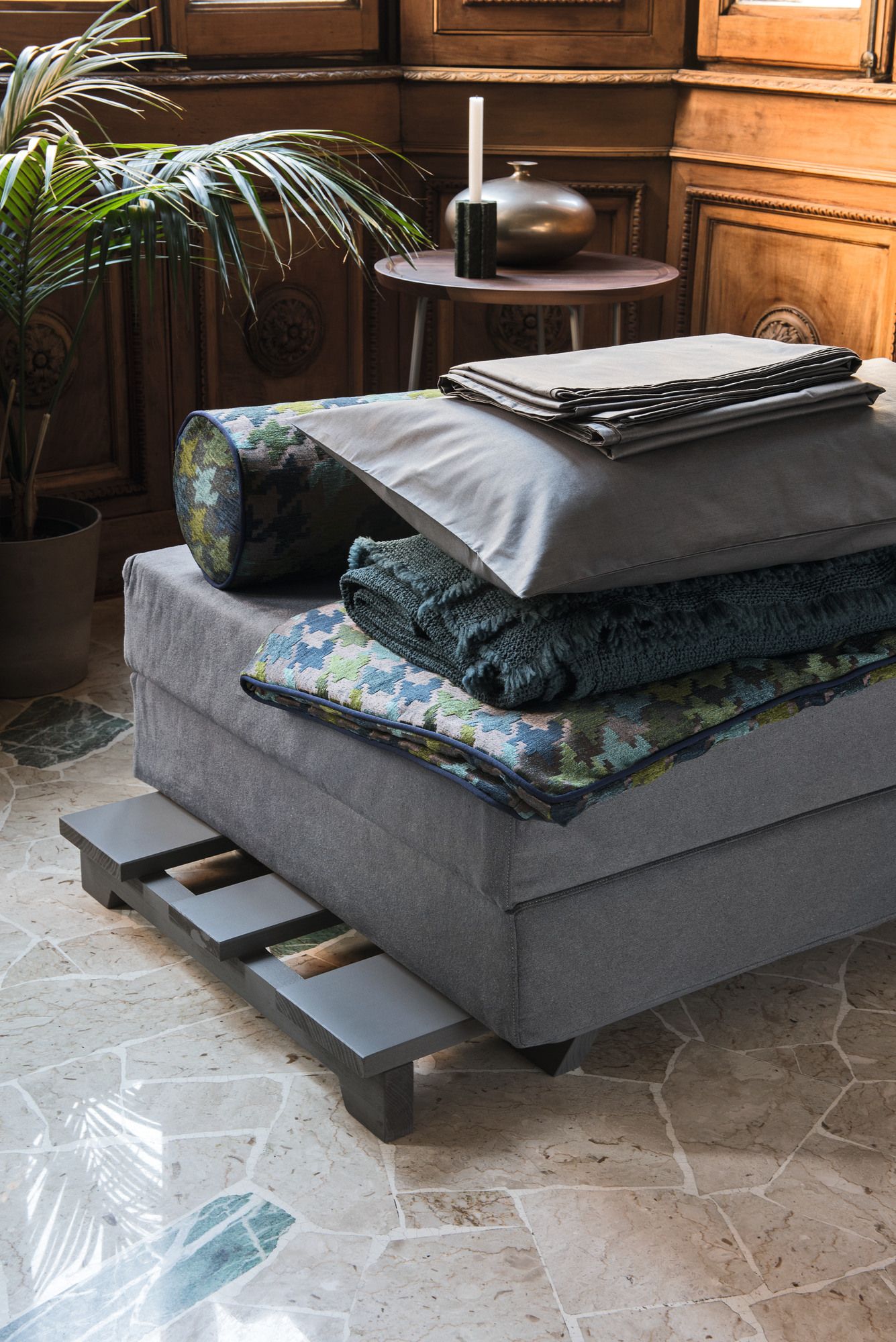 Ткань съемная кровать пуф Gervasoni Beds ARCH-00099868 - Вид №5