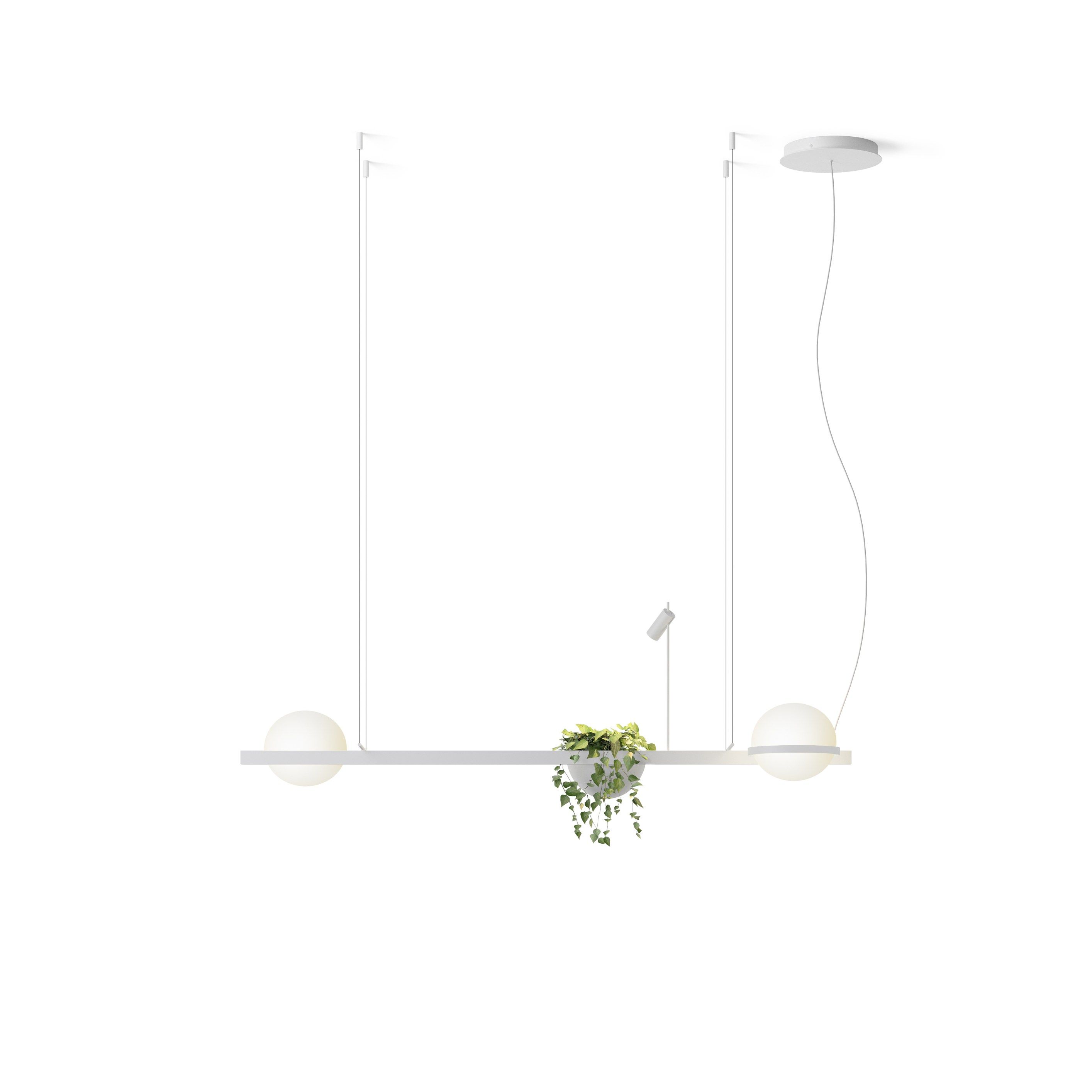 Выдувное стекло светодиодный подвесной светильник Vibia Пальма ARCH-00000969 - Вид №9