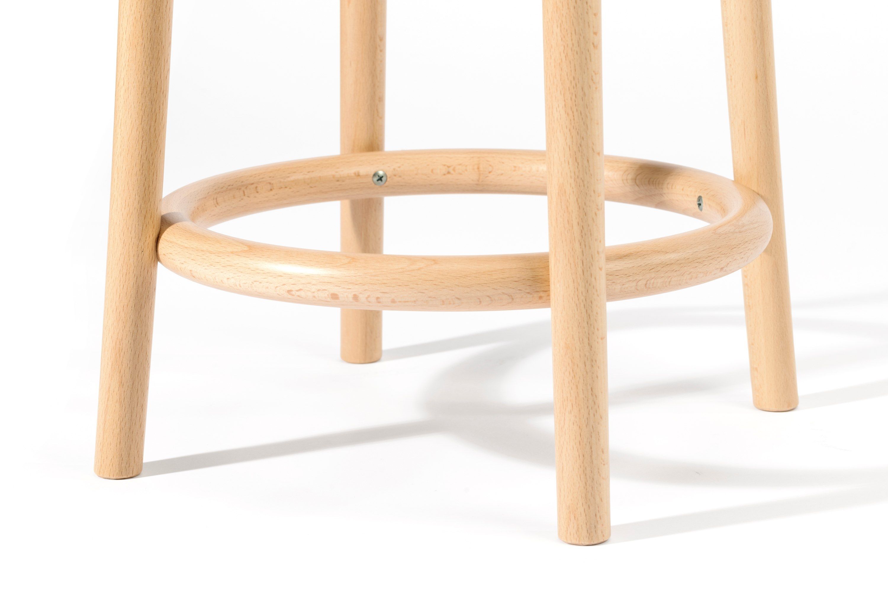 Высокий деревянный барный стул с подставкой для ног TON 822 ARCH-00090162 - Вид №34