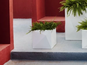 VONDOM Низкий светящийся садовый горшок из полипропилена Faz