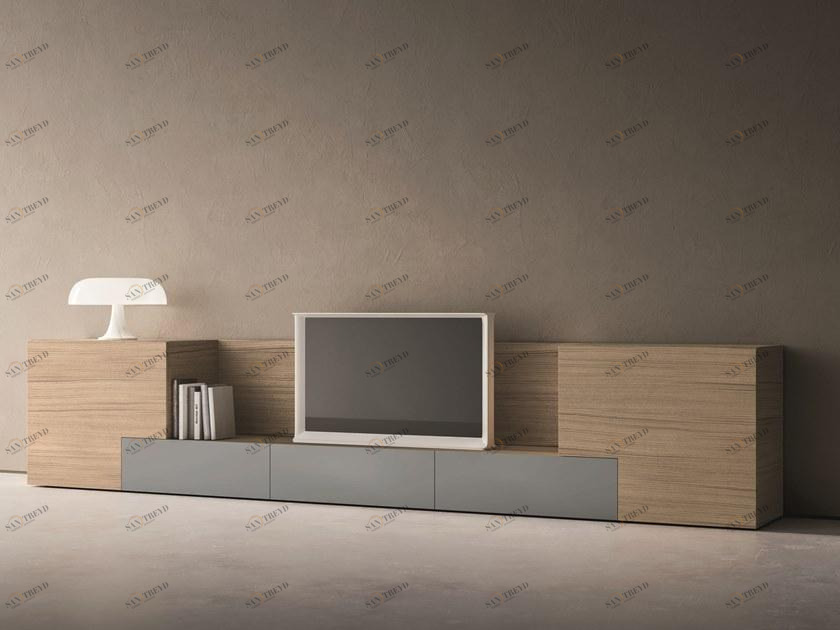 ZANETTE Модульная стенка для хранения из дуба Lei sun-id-1412381