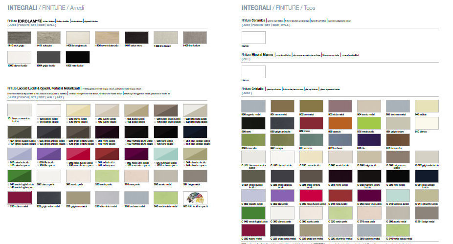 WALL6 Комплект мебели cm 120 (p. 35/45) Berloni Bagno 43301 - Вид №2