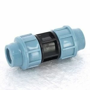 Муфта 20 обжим для труб ПНД UNIDELTA