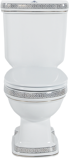 KL410-00CB00E-WP00 KLASIK Декор VERCACI/ХРОМ Бачок Creavit Klasik 