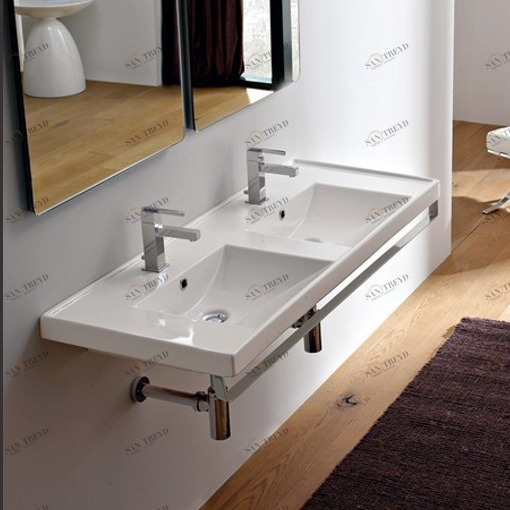 3006 Подвесная раковина настенная овальная Scarabeo Ceramiche 