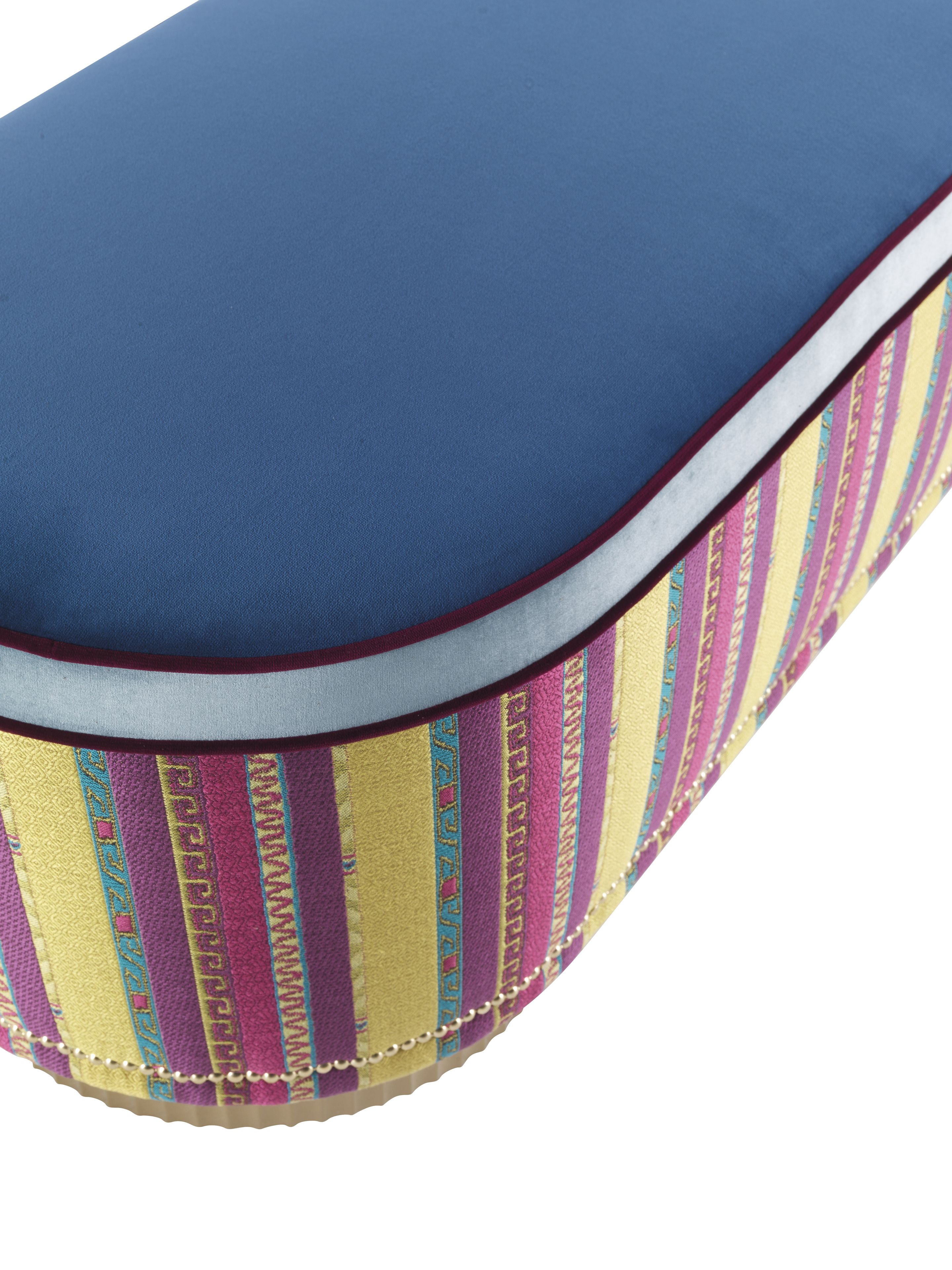 Бархатная мягкая скамейка ETRO Home Interiors Meriam ARCH-00065797 - Вид №3