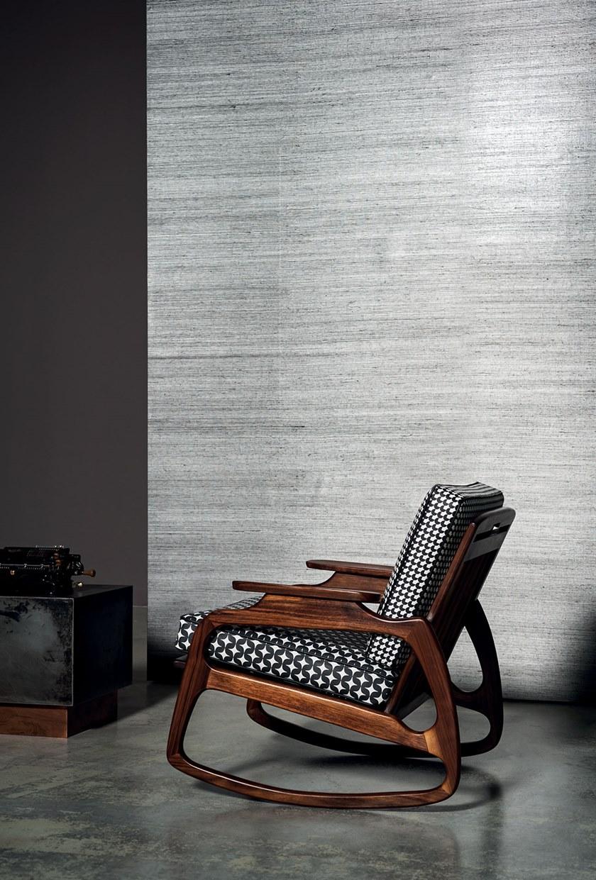 BAXTER Кресло-качалка из кожи sun-id-1363093 - Вид №5