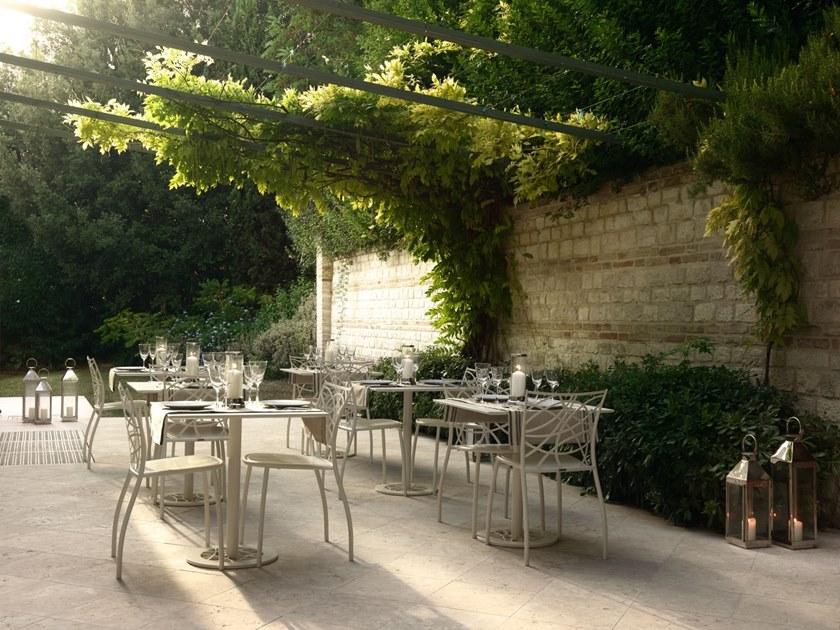 Cantori Квадратный железный стол sun-id-1437483 - Вид №1