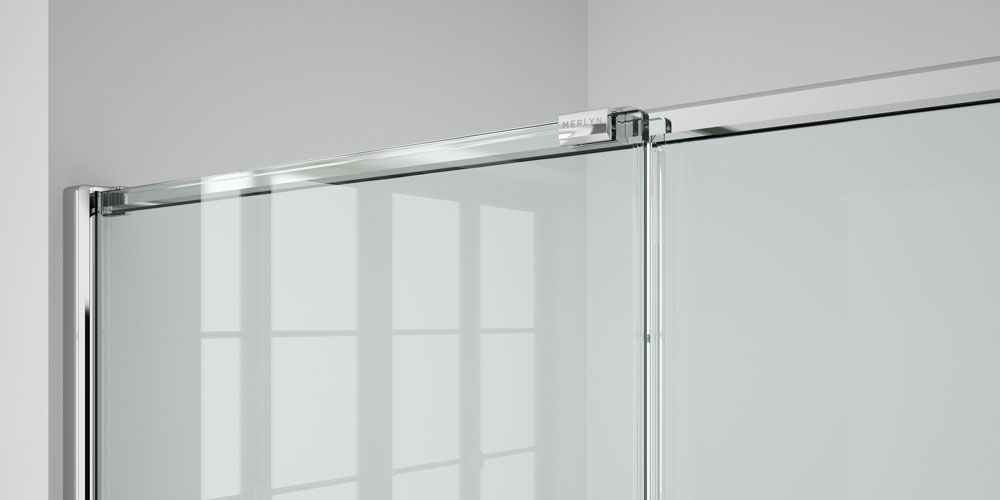 Торцевая панель для монтажа с дверью AR8SPSL70 Merlyn Arysto Хромированный  - Вид №1