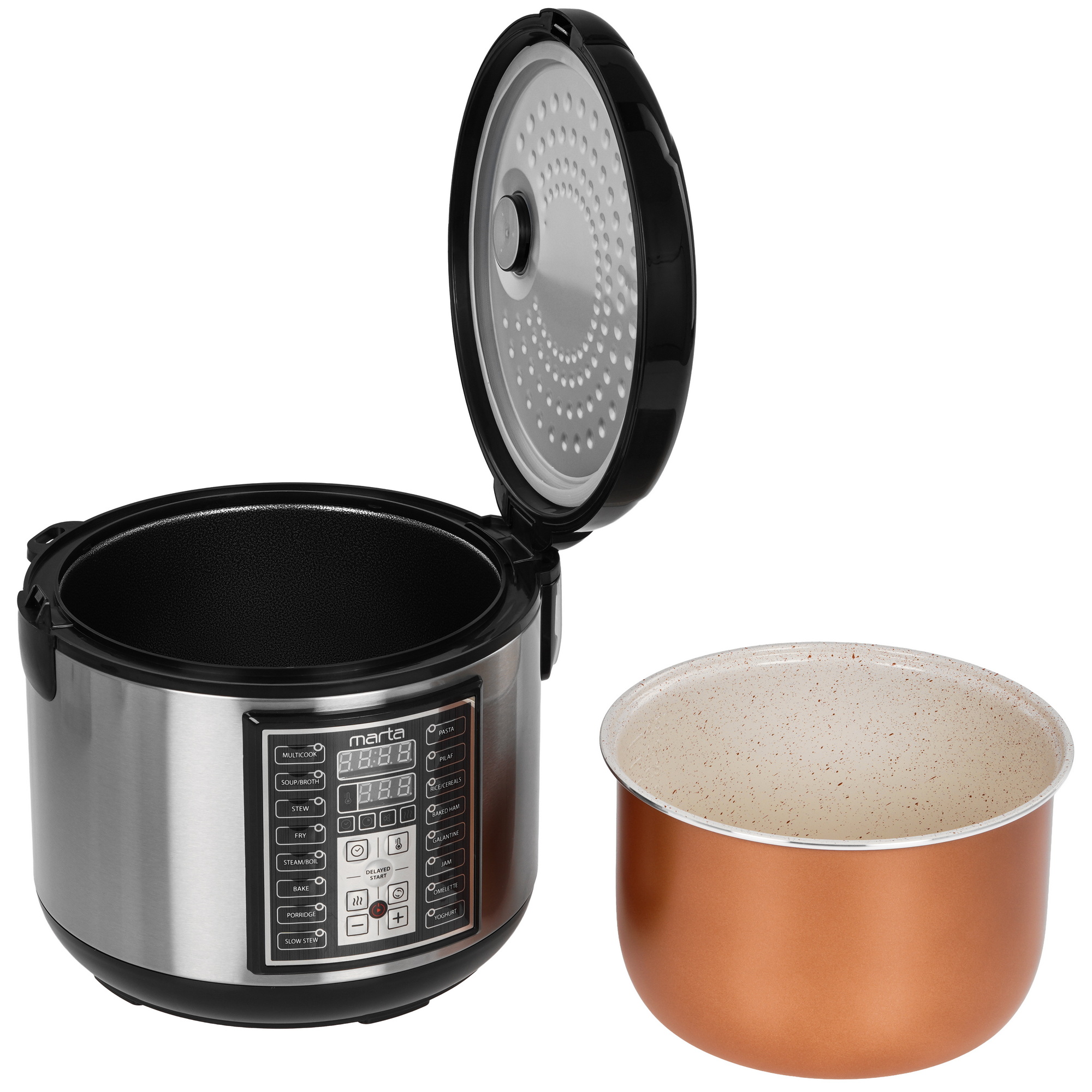 9216504 Мультиварка Marta MT-MC4344A черный STDN-0013246 - Вид №6