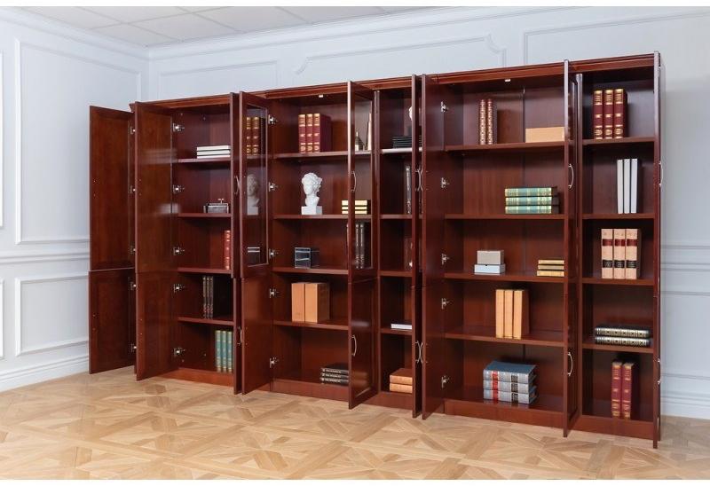 Arrediorg.it® Модульный книжный шкаф из древесного волокна Prestige C828-35 - Вид №4