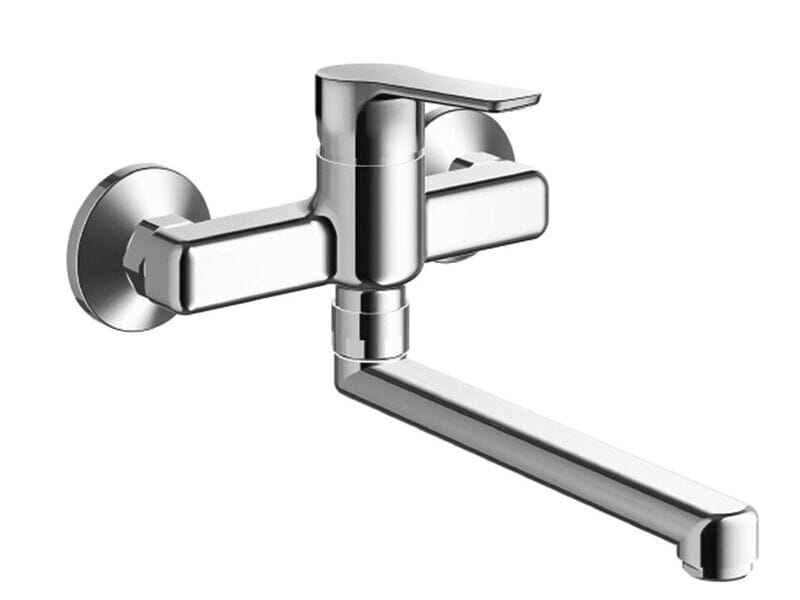 Однорычажный настенный кухонный смеситель CRISTINA Rubinetterie Prime ARCH-00144741 - Вид №1