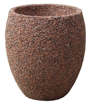 11473 ПРИЗМА, вазон бетонный цветочный LAB.Space  - Вид №1