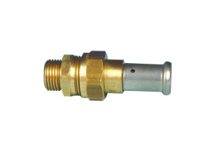 Латунное плоское сиденье с поворотной гайкой