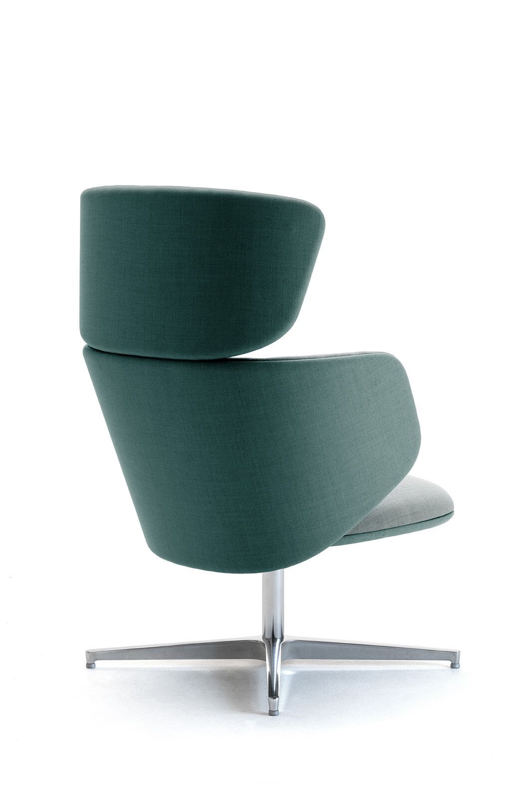 Тканевое вращающееся кресло для контракта Leyform Alisè Lounge ARCH-00068550 - Вид №2