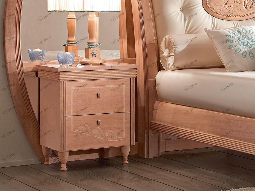 Caroti Маринованная тумбочка с ящиками Goldline onda sun-id-1465848