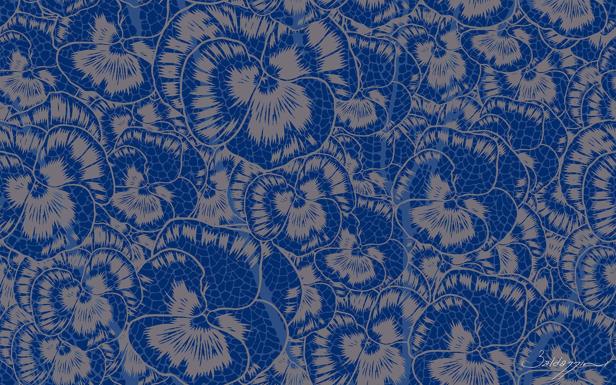 Цветочные узоры нетканые обои Tecnografica коллекции произведений искусства ARCH-00131272 - Вид №10