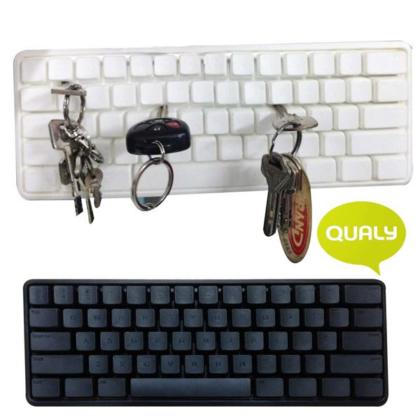 QL10155-WH Держатель ключей и мелких предметов key board белый Qualy  - Вид №3